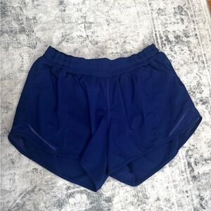 Lululemon Athletica Blue Athletic Shorts Lightweight Elastic Waist